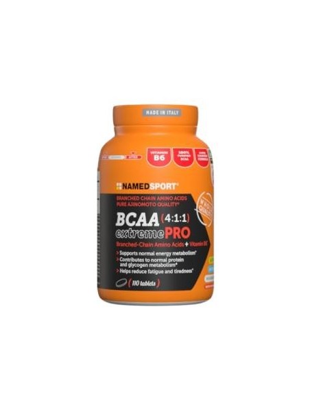 Bcaa 4:1:1 Extreme Pro 110 Comprimidos Named Sport