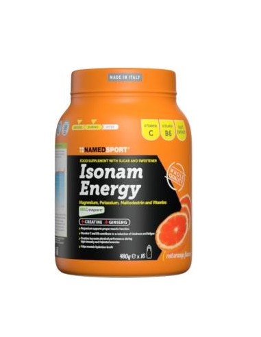Isonam Energy Orange 480 Gramos Named Sport