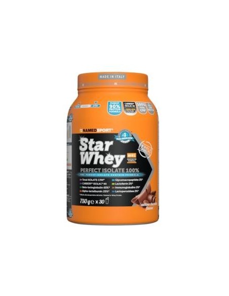 Star Whey Isolate Sublime Chocolate 750 Gramos Named Sport