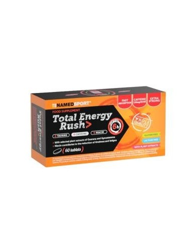 Total Energy Rush 60 Comprimidos Named Sport