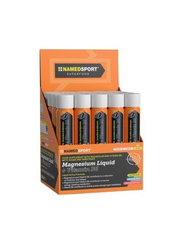 Magnesium+Vitamin B6 20 Viales. Named Sport