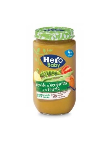 Baby Solo Potito Verduras de la Huerta con Pollo y Arroz, 190 gr - hero