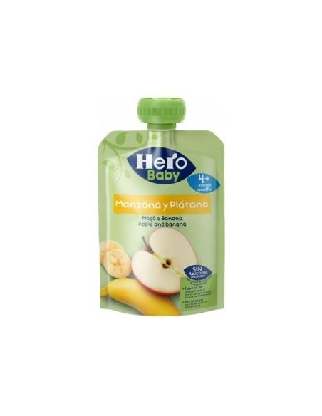 Hero Baby Manzana-Platano 100 Gramos Hero