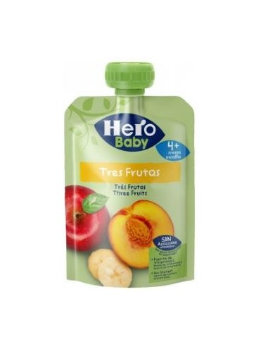 Herobaby 3 Frutas 100 Gramos Hero