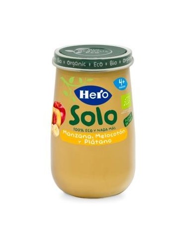 Hero Solo Manzana-Melocoton-Platano Eco  190 Gramos Hero