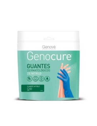 Genocure Guantes Dermatológicos Nitrilo T-L/8 2Uni Genove