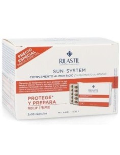Ril Duplo Sun System Oral 2X30 Cápsulas  Rilastil