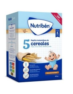 Nutriben 5 Cereales 600 Gramos Nutriben