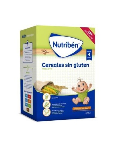 Nutribén Innova Cereales sin gluten (600 g) desde 7,99 €