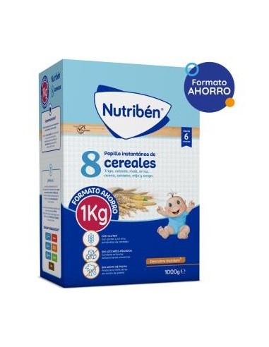 Nutriben 8 Cereales 1000 Gramos Nutriben
