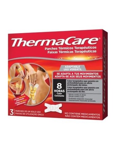 Thermacare Parche Termico Adaptable 3 Unidades Thermacare