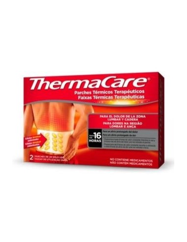 Thermacare Parche Zona Lumbar Y Cadera 2 Unidades Thermacare