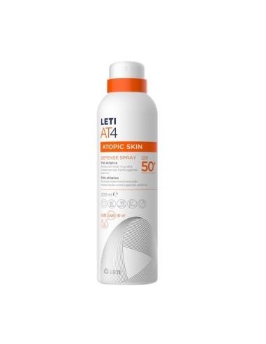 Leti At4 Atopic Skin Defense Spray Spf 50 200 Ml Leti