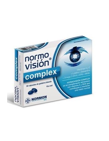 Normovision Complex. 30 Caps Normon