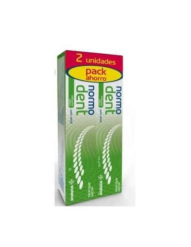 Normodent Anticaries Pack Pasta Dental 2 X 125 Ml Normon