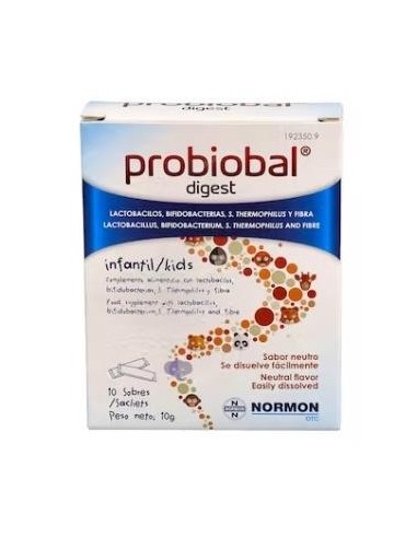 Probiobal Digest Infantil 10 Sobres Normon