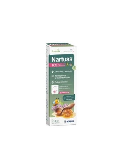 Bensania Nartuss Kids Tos Seca Y Productiva 140 Ml Normon