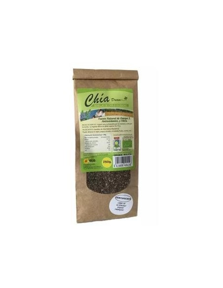 Chia Semillas 250 Gramos Bio Dream Foods