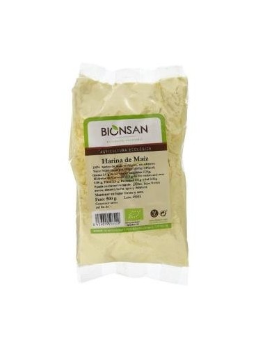 Harina De Maiz 500 Gramos Eco Bionsan