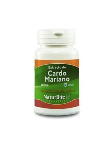 Cardo Mariano Milk Thisle 60 Cápsulas  Naturbite