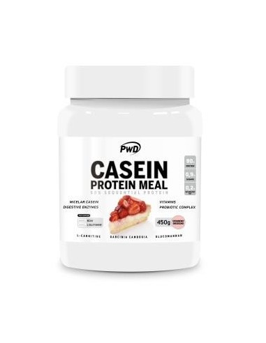Casein Protein Meal Tarta De Queso Con Fresa 450Gr Pwd Nutrition