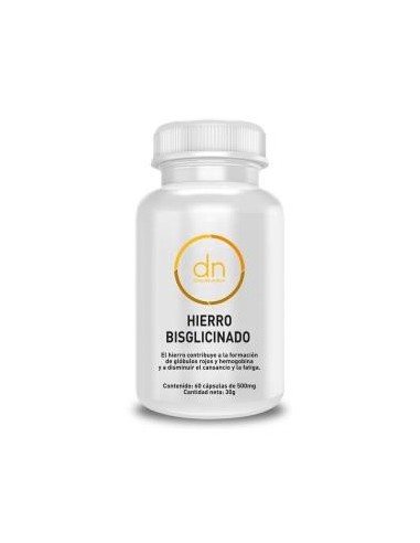 Hierro Bisglicinato 60V Cápsulas  Direct Nutrition