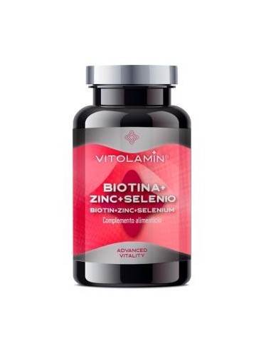 Biotina+Zinc+Selenio 365 Comprimidos Vitolamin