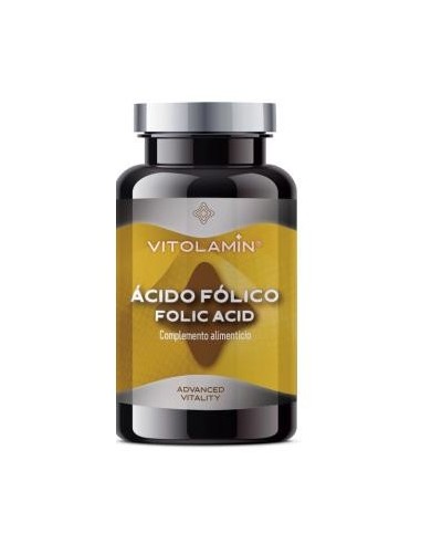 Acido Folico 400 Microgramos 400 Comprimidos Vitolamin