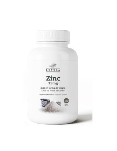 Zinc 15Miligramos 180 Comprimidos Betula
