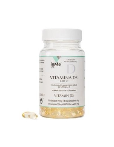 Inme Vitamina D3 120 Cápsulas  Inme Lab