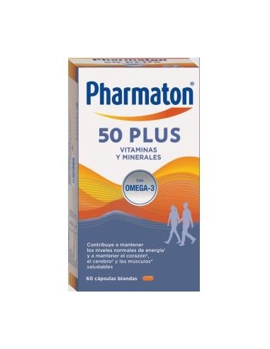 Pharmaton 50 Plus 60 Caps Pharmaton