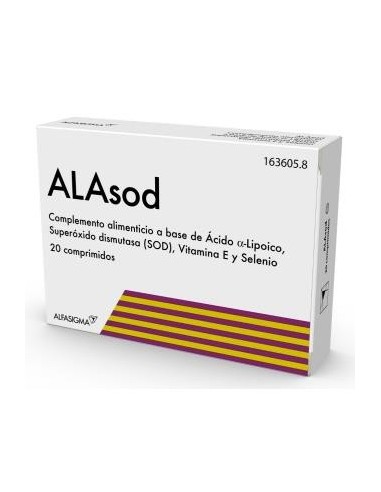 Alasod 20 Comprimidos Alfasigma