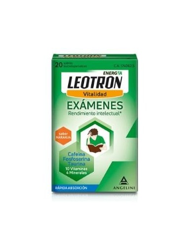 Leotron Exámenes  20Sobres Bucodispensables Leotron