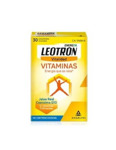 Leotron Vitaminas 30Comp Leotron