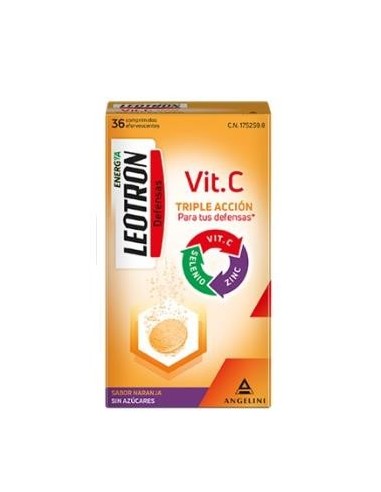 Leotron Vitamina C 36Comp Eferv Leotron