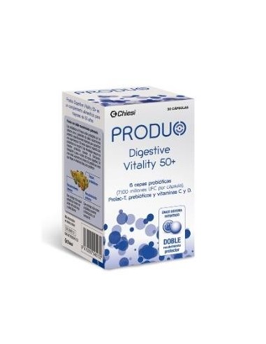 Produo Digestive Vitality 50+ 30 Caps Produo