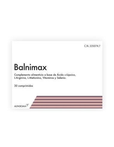 Balnimax 30 Comprimidos Alfasigma