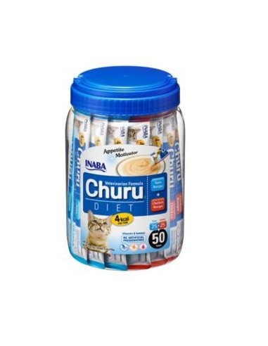 Churu Diet Receta Atun + Pollo 50 Sticks Churu Vet