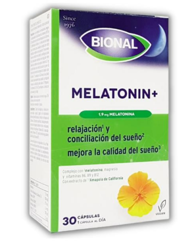Melatonin+ 30 capsulas Bional