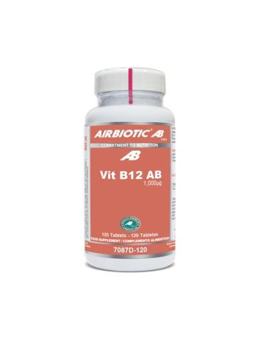 Vitamina B12 1000µg 120 comprimidos de Airbiotic