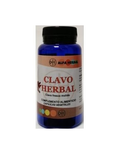 Clavo Herbal 100 Cápsulas  Alfa Herbal
