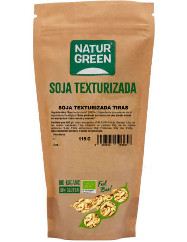 Soja Texturizada Bio 115 gramos de Naturgreen