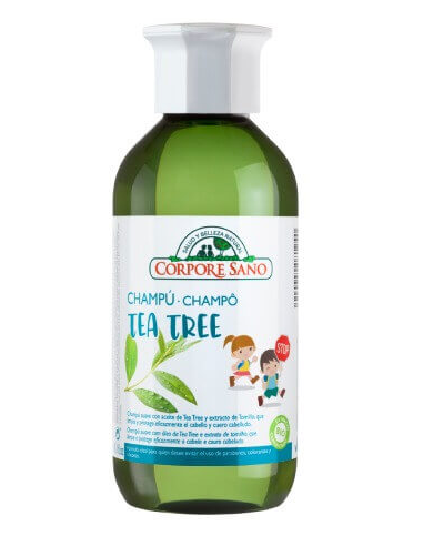 Champu Escolar Tea Tree y Tomillo 300 ml de Corpore Sano