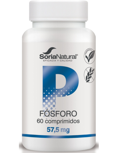 Fosforo 60 comprimidos de Liberacion Sostenida de Soria Natural