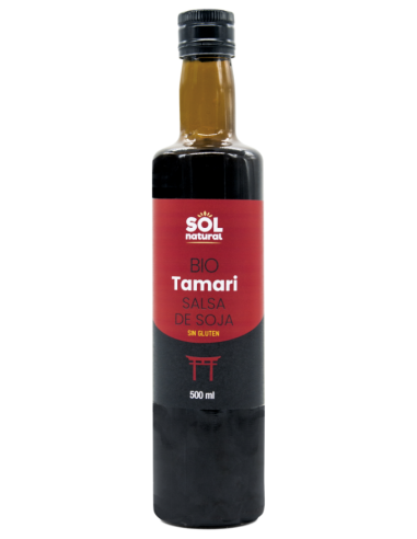 Tamari Salsa De Soja Grande Bio 500 Mililitros Sol Natural