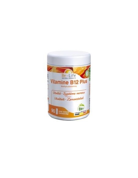Vitamina B12 Plus 90 Cápsulas  Be-Life