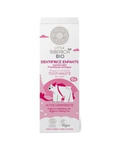 Little Siberica Dentifrico Frambuesa Niños 60G Eco Natura Siberica