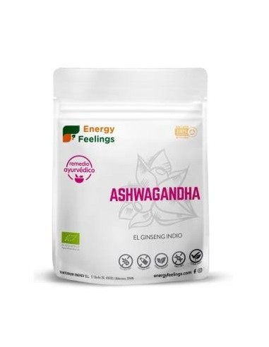 Ashwagandha 200 Gramos Eco Vegan Sg Energy Feelings