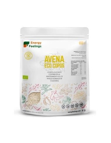 Copos De Avena 500 gramos Eco Vegan Sg de Energy Feelings