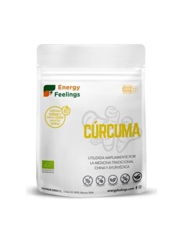 Curcuma Polvo 200 Gramos Eco Vegan Sg Energy Feelings